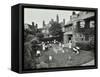 Children and Carers in a Garden, Hampstead, London, 1960-null-Framed Stretched Canvas