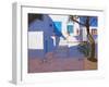 Children and Cats, Mykonos, 2017-Andrew Macara-Framed Giclee Print