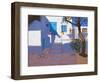 Children and Cats, Mykonos, 2017-Andrew Macara-Framed Giclee Print