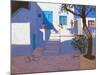 Children and Cats, Mykonos, 2017-Andrew Macara-Mounted Giclee Print