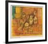 Children and Dog-Paul Klee-Framed Art Print
