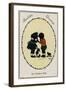 Children and Doll-null-Framed Art Print