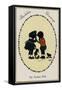 Children and Doll-null-Framed Stretched Canvas