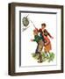 "Children and Hornets Nest,"March 16, 1935-Ellen Pyle-Framed Giclee Print