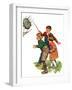 "Children and Hornets Nest,"March 16, 1935-Ellen Pyle-Framed Giclee Print