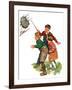 "Children and Hornets Nest,"March 16, 1935-Ellen Pyle-Framed Giclee Print