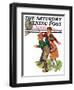 "Children and Hornets Nest," Saturday Evening Post Cover, March 16, 1935-Ellen Pyle-Framed Giclee Print