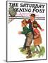 "Children and Hornets Nest," Saturday Evening Post Cover, March 16, 1935-Ellen Pyle-Mounted Giclee Print