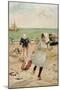 Children and Seaweed from Sunbeams-Edward Ladell-Mounted Giclee Print