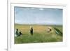 Children and Young Girls Picking Flowers in a Meadow North of Skagen-Michael Peter Ancher-Framed Giclee Print
