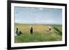 Children and Young Girls Picking Flowers in a Meadow North of Skagen-Michael Peter Ancher-Framed Giclee Print