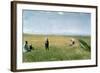 Children and Young Girls Picking Flowers in a Meadow North of Skagen-Michael Peter Ancher-Framed Giclee Print