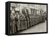 Children as Red Army Men. Moscow, December 17, 1923-null-Framed Stretched Canvas
