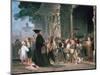 Children at a Church Door, C1817-1845-Nicolas-Toussaint Charlet-Mounted Giclee Print