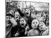 Children at a Puppet Theatre, Paris, 1963-Alfred Eisenstaedt-Mounted Premium Photographic Print