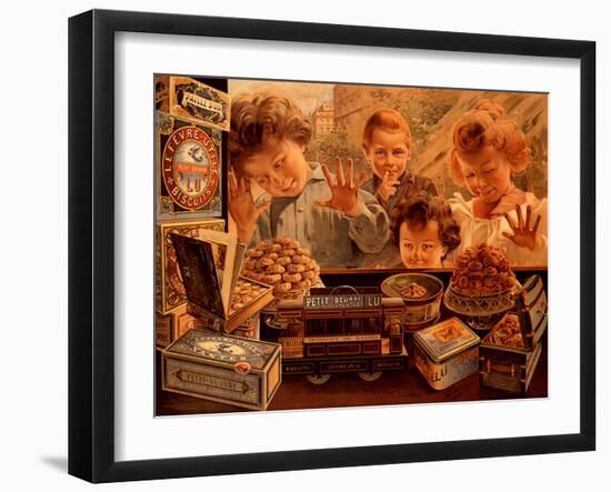 Children at Confectionery Shop-Bocchino V^-Framed Giclee Print