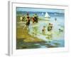 Children at Play on the Beach-Edward Henry Potthast-Framed Giclee Print