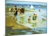 Children at Play on the Beach-Edward Henry Potthast-Mounted Giclee Print