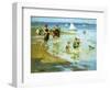 Children at Play on the Beach-Edward Henry Potthast-Framed Giclee Print