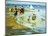 Children at Play on the Beach-Edward Henry Potthast-Mounted Giclee Print