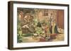 Children at Play-Found Image Press-Framed Giclee Print