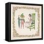 Children at Play-Winifred Green-Framed Stretched Canvas