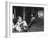 Children at School Bus Stop-Ralph Morse-Framed Photographic Print