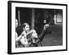 Children at School Bus Stop-Ralph Morse-Framed Photographic Print