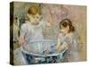 Children at the Basin, 1886-Berthe Morisot-Stretched Canvas