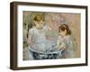 Children at the Basin, 1886-Berthe Morisot-Framed Giclee Print