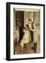 Children at the Hairdresser's-null-Framed Giclee Print