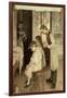 Children at the Hairdresser's-null-Framed Giclee Print