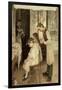 Children at the Hairdresser's-null-Framed Giclee Print