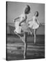 Children at the Pioneer Palace Being Taught Ballet-null-Stretched Canvas