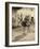 Children at the Village of Marg Near Cairo Riding a Donkey-null-Framed Art Print