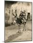 Children at the Village of Marg Near Cairo Riding a Donkey-null-Mounted Art Print
