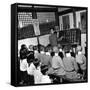 Children Attending Primary School-Carl Mydans-Framed Stretched Canvas