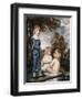 Children Bathing, 18th Century-L Edwards-Framed Giclee Print