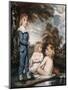 Children Bathing, 18th Century-L Edwards-Mounted Giclee Print