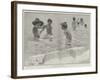 Children Bathing-Hector Caffieri-Framed Giclee Print