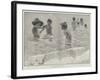 Children Bathing-Hector Caffieri-Framed Giclee Print