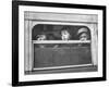 Children Being Evacuated from City During Ongoing German Bombing Blitz, aka the Battle of Britain-Hans Wild-Framed Photographic Print