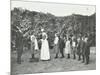 Children Being Weighed in the Garden, Montpelier House Open Air School, London, 1908-null-Mounted Photographic Print