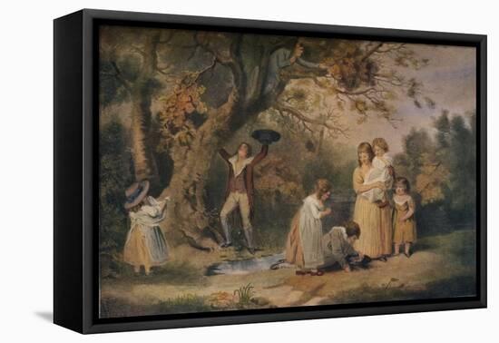 'Children Bird Nesting', 1789-William Ward-Framed Stretched Canvas