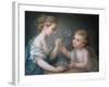 Children Blowing Bubbles-Jean-Etienne Liotard-Framed Giclee Print