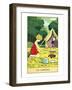 Children Camping-null-Framed Art Print