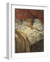 Children Captured in their Sleep, 1896-Telemaco Signorini-Framed Giclee Print