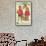 Children Carrying Basket of Food-null-Framed Stretched Canvas displayed on a wall