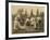 Children Carrying their Pecks of Cranberries to the Bushel Man at Theodore Budd's Bog-Lewis Wickes Hine-Framed Photographic Print