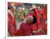 Children Celebrating Chinese New Year, Beijing, China-Keren Su-Framed Photographic Print